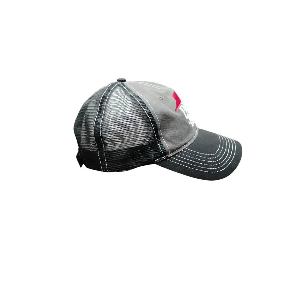 Pizza Hut‎ Hat Cap Unisex Black Strapback Mesh Back Employee Uniform Adjustable